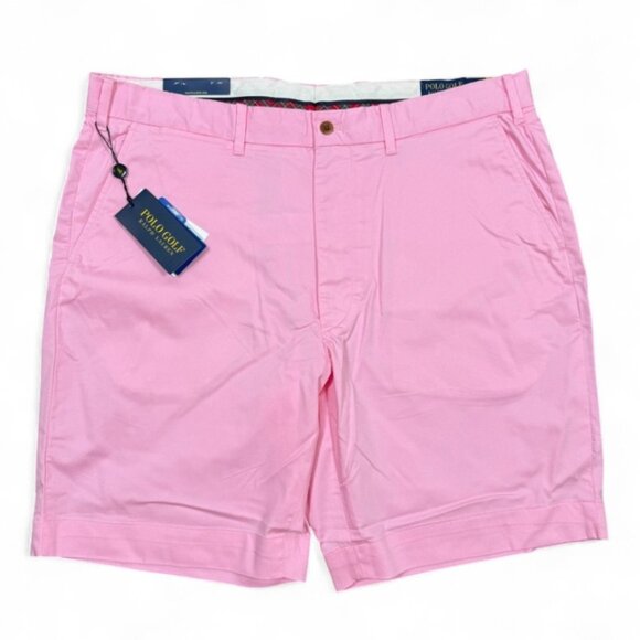 Polo Golf Ralph Lauren Men's Tailored Fit Pink Shorts Size 38 Stretch NWT - Picture 4 of 10